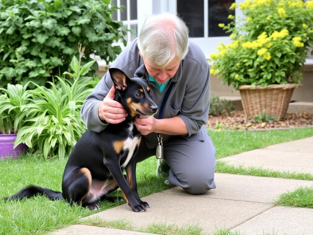Call a veterinarian to the houseфото