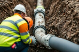 Прокладка сети канализации: от идеи до первого спуска воды