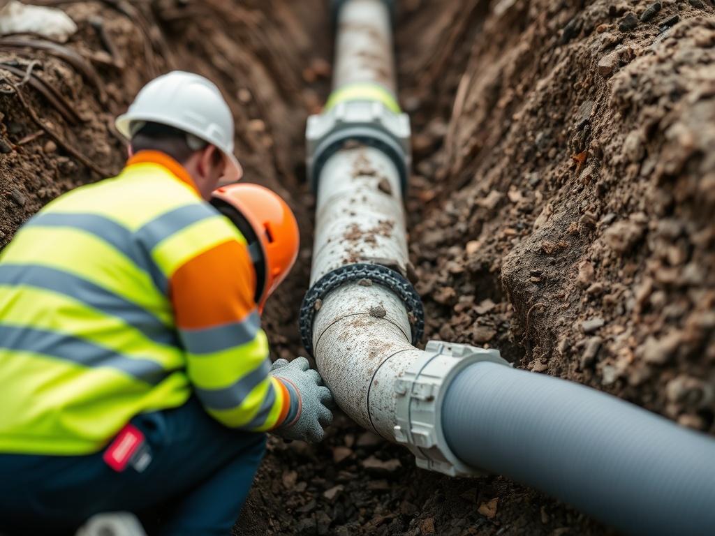 Прокладка сети канализации: от идеи до первого спуска воды