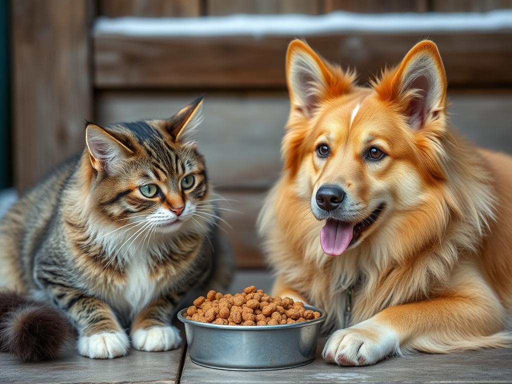 Russian cat and dog food:фото